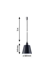 Paulmann Plug & Shine LED-Pendelleuchte Kofia E14, Aluminium