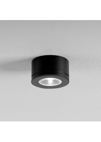 Egger Licht Egger LED-Downlight Newton schwarz 30° 3.000 K Ø 6,3 cm IP54