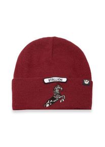 Goorin Bros căciulă de lână Soft Rock Stallion culoarea bordo, de lana, 107-1801
