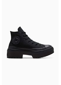 Converse tenisi Chuck Taylor All Star Lugged Heel femei, culoarea negru, A11635C