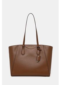 MICHAEL Michael Kors poseta de piele culoarea maro, 30F4GTBT7L
