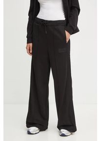 EA7 Emporio Armani pantaloni de trening culoarea negru, neted, PJPXZ.6DUP03