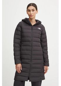 The North Face geaca Aconcagua Parka femei, culoarea negru, de iarna, NF0A88TAJK31