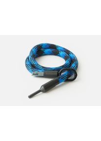 texlock mate morpho blue 1,2 meter - textielslot 120 cm - fietsslot frameslot uitbreiding