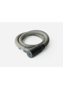texlock orbit electric grey 100 cm - Textilschloss 100 cm - Fahrradschloss Seilschloss