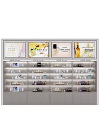 custom，Custom Perfume Display Stand Perfume Display Shelf With Lightbox Perfume Shop Showcases