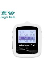 JINGLE BELLS Wireless Restaurant Guest Calling System 1 Waterproof Belt Watch Receiver for Cafe, Bar Call Bell