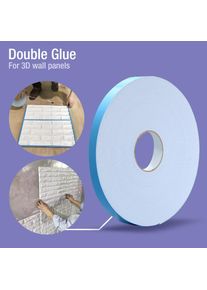 Double glue Self-adhesive 3D Wall Panel 3D wall sticker decor living room wallpaper mural ceiling waterproof bathroom kitchen