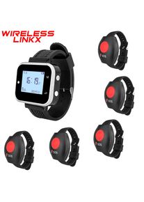 Wireless Caregiver Pager Smart Call System SOS Call Button Nurse Calling Alert Patient Help System for Home Personal Attention