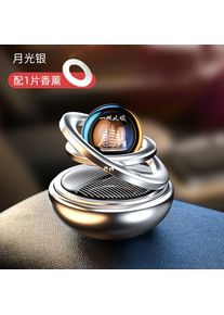 Car mounted perfume, fragrance, solar energy, aluminum alloy, interstellar suspension parts, high-end interior decoration