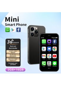 SERVO 15SE Small Smartphone 2 SIM WCDMA Android 8.1 RAM 2GB ROM 16GB GPS WIFI 3.0" Screen Mini Portable Mobile Phone Cheap Price