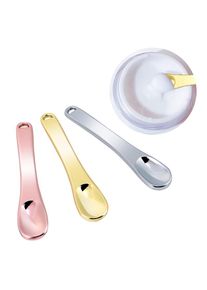 3Pcs Facial Massage Spatula Sticks Mini Tiny Spoons Face Eye Cream Lotion Makeup Applicator Tools Skin Care Beauty Cosmetic Tool