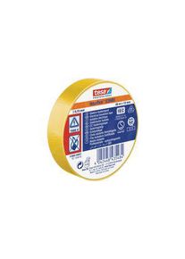 Tesa Zacht PVC-isolatietape 19mm x 20m Geel - 53988 19MM X 20M YELLOW