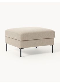 Puf z miejscem do przechowywania Cucita Beżowy Tkanina S 75 x G 65 cm | Westwing Collection