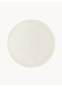 Okrągły dywan z krótkim włosiem Kari Biały Włókno syntetyczne Ø 200 cm (Rozmiar L) | Westwing Collection