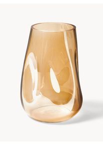 Westwing Collection Munblåst Vas i Glas Luster, H 26 cm