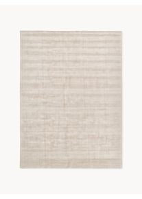 Ręcznie tkany dywan z wiskozy Jane Beżowy Wiskoza S 300 x D 400 cm (Rozmiar XL) | Westwing Collection
