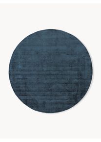 Westwing Collection Okrągły ręcznie tkany dywan z wiskozy Jane