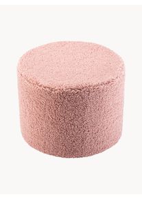Detská taburetka z plyšu Sugar, Ø 40 cm