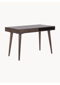 Westwing Collection Pracovný stôl z masívneho dreva Tova