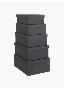BIGSO BOX OF SWEDEN Súprava úložných škatúľ Joel, 5 ks