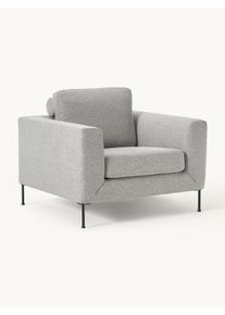 Fotel Cucita Szary Tkanina S 98 x G 94 cm | Westwing Collection