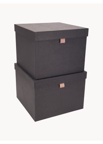 BIGSO BOX OF SWEDEN Súprava úložných škatúľ Tristan, 2 ks
