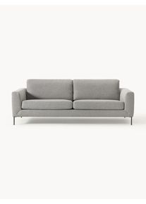 Sofa Cucita (3-osobowa) Szary Tkanina S 228 x G 94 cm | Westwing Collection