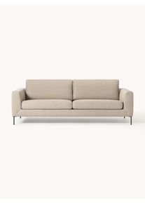 Sofa Cucita (3-osobowa) Beżowy Tkanina S 228 x G 94 cm | Westwing Collection