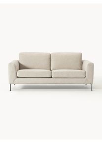 Sofa Cucita (2-osobowa) Beżowy Tkanina S 187 x G 94 cm | Westwing Collection