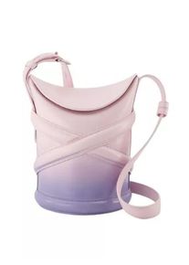 Alexander McQueen Borse a spalla - The Curve Hobo Bag - Lilac/Pink - Leather multicolore