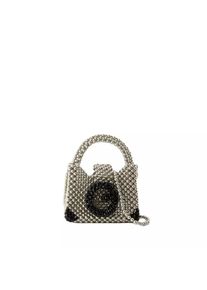 Germanier Borse a spalla - Beaded Bag - Beads - Silver argento