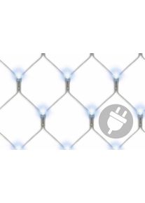 NEXOS Kar&aacute;csonyi LED f&eacute;nyh&aacute;l&oacute; 3 x 3 m 128 LED hideg feh&eacute;r