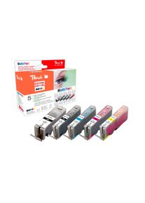 Peach Tintenpatrone »Canon PGI-570XL / CLI-571 C, M, Y, 2x BK«, (1 St.)