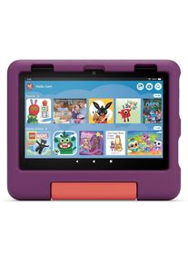 Amazon Fire HD 8" Kids (ages 3-7) Tablet (2024) - 32 GB, Grape, Purple