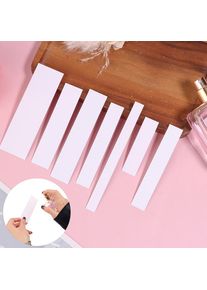 Multiple Szes 50pcs Tester Strips Fragrance Disposable White Women Smell Paper Paper Strips Test Paper Aromatherapy Perfume