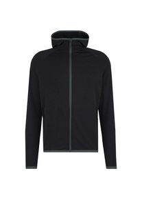 Heber Peak MerinoBlend SaplingHe Zip Hoody Trui met capuchon Heren (3XL |zwart)