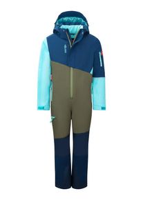 Trollkids Sneeuwpak "Hallingdal" blauw/kaki/antraciet - 52% | Maat: