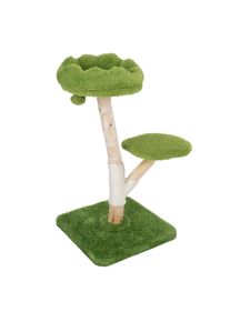 TIAKI Nature kradsetræ Willow green til katte