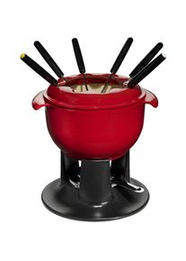 Service à fondue Tulipe rouge 21 cm - Chasseur