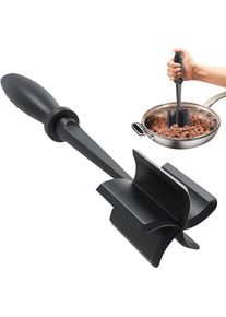 Coocheer - Hachoir à viande 5 lames - Spatule de cuisine - Hachoir à viande hachée - Pour hamburger haché et bœuf haché - Ustensiles de cuisine