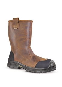 Bottes de sécurité Jallatte jalbox sas S3 ci hi hro src pointure 38 coloris marron/noir