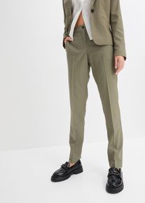 Pantalon de tailleur &agrave; pinces - vert - taille 50 - bonprix