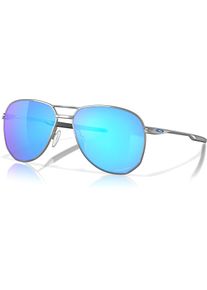 Oakley Contrail Sapphire, lunettes de soleil , couleur: Gris/Noir Bleu/Violet Réfléchissant