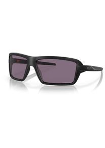Oakley Cables Grey, lunettes de soleil , couleur: Noir Mat Légèrement Teinté