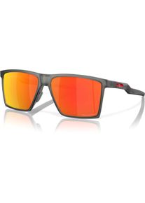 Oakley Futurity Sun Ruby, lunettes de soleil , couleur: Gris/Gris Foncé Orange/Rouge Réfléchissant