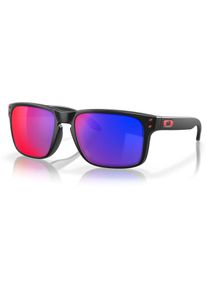 Oakley Holbrook Red Iridium, okulary przeciwsłoneczne , kolor: Matowy-Czarny Czerwony/Fioletowy-Lustrzanka