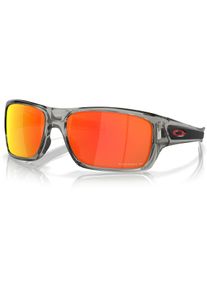 Oakley Turbine Ruby Polarized, occhiali da sole , colore: Grigio/Nero Arancione/Rosso A Specchio