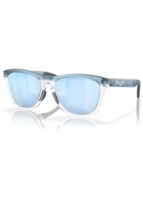 Oakley Frogskins Range Deep Water, lunettes de soleil , couleur: Transparent/Bleu Bleu Teinté