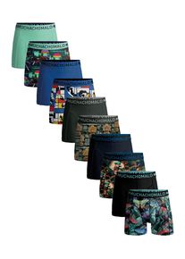 MUCHACHOMALO Heren 10-pack boxershorts print/effen